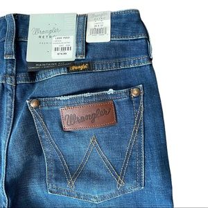 Wrangler retro stacked boot jeans